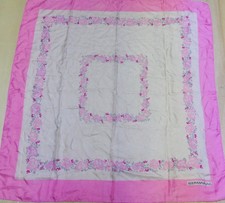 Foulard 100 Pure Silk Vintage Woman 1335 76Cm X 76Cm