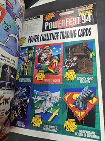 NINTENDO POWER MAGAZINE Volume 66 November 1994 w/ Demon's Crest Poster & Cards