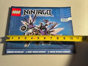Lego 70725 Nindroid Mechdragon Ninjago Instruction Manual Book 2 Only