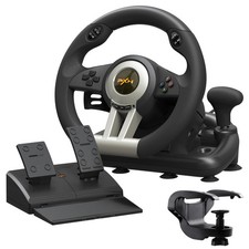 Pc Racing Wheel V3 180 Degree Universal Usb Car Sim Game Steering Wheel With... Pc Racing Wheel V3 180 Degree Universal Usb Car Sim Game Steering Wheel With...