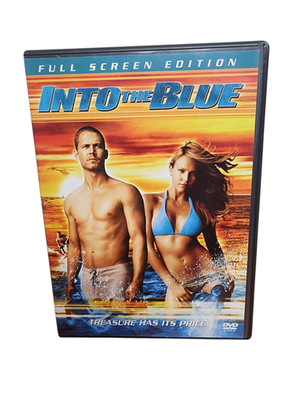 Into the Blue DVD 2005 Full Screen Edition Paul Walker Jessica Alba