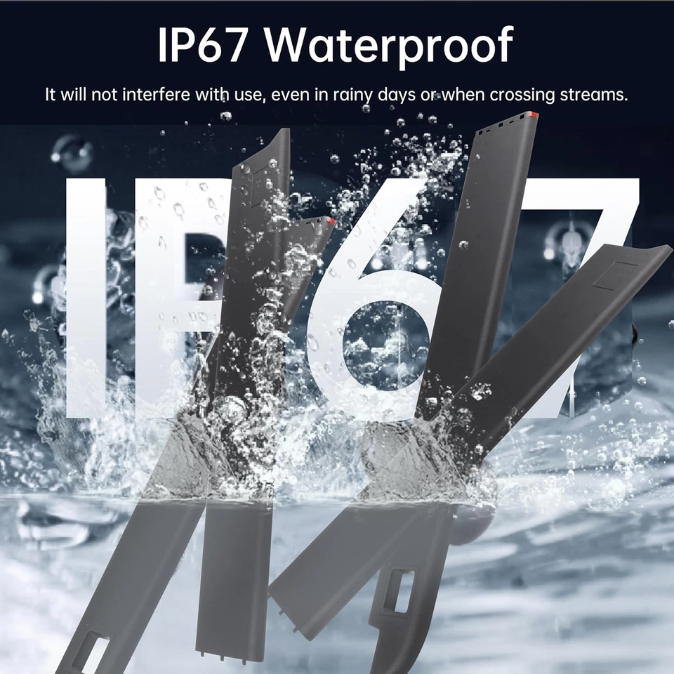 Side Bed Rail Caps 5.7ft For Dodge Ram 1500 2009-2018 Molding Cap Protector - Image 2 of 4