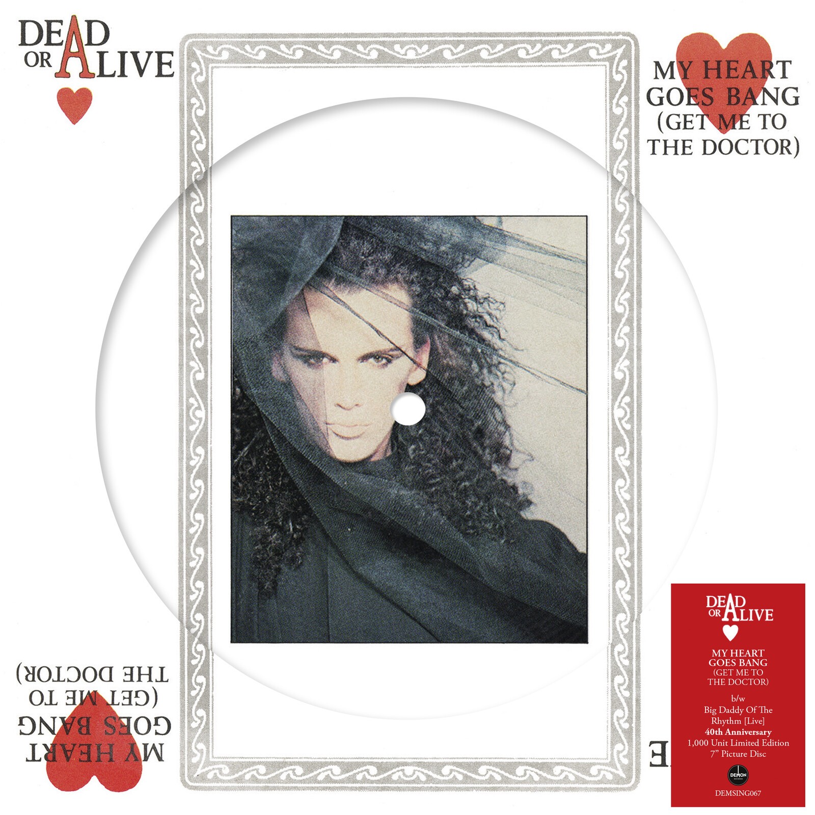 Dead Or Alive My Heart Goes Bang (Get Me To the Doctor) 7 Inch Vinyl NEW