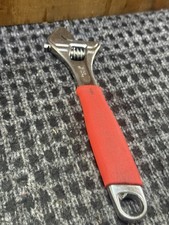 Snap-on Tools Fadh10b 10 Flank Drive Plus Adjustable Wrench Red Snap-on Tools Fadh10b 10 Flank Drive Plus Adjustable Wrench Red