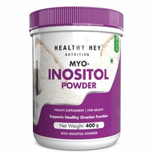 Healthyhey Nutrition 100 Pure Myo Inositol Powder Vitamin B8 , 400gm pack