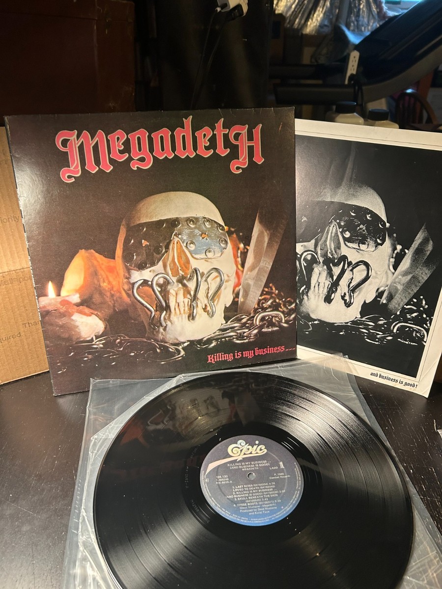 Megadeth Killing Is My Business and business is 1990 LP