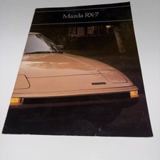 1981 Mazda FB RX-7 - Vintage Original 18-Page Dealer Sales Brochure Catalog