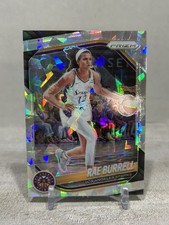 2025 Panini Prizm WNBA Rae Burrell #25 Ice Prizm Parallel Los Angeles Sparks