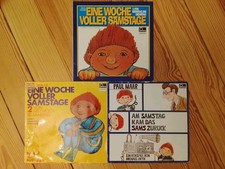 Kinder Hörspiel LP Sammlung Paul Maar EINE WOCHE VOLLER SAMSTAGE Vinyl DAS SAMS