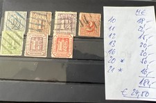 AD Hamburg,.Nr. 10, 11, 12, 13, 16, 20, 21 gem. Fotos