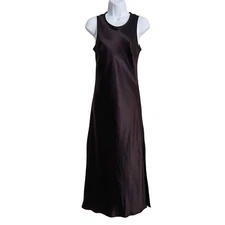 Lilysilk Sleeveless Long Dress Minimalist Sleek Black Tie Simple Feminine 4