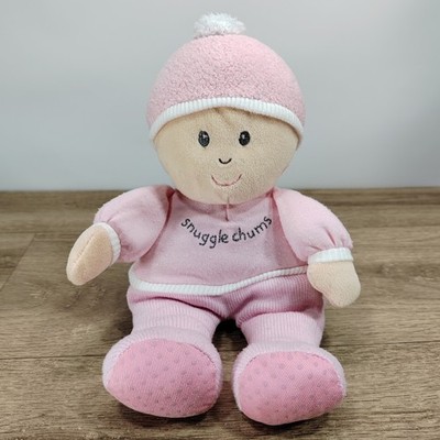 Bruin Snuggle Chums rosa Baby Mädchen Puppe Tröster Stofftier Vintage Toys R Us