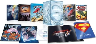 Superman I-IV (4K UHD + Blu-ray Steelbook) ULTIMATE EDITION - NEU & OVP