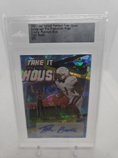 2022 Leaf Take It To The House Auto Crystal Platinum Blue Tyler Badie 1/1