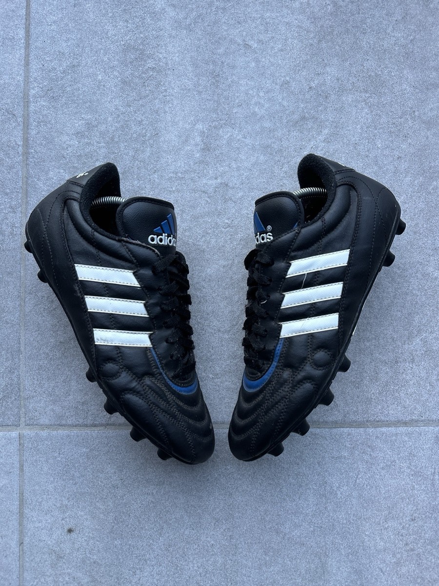 Vintage 1990s 90s Adidas Cleats Mens Football Boots Soccer Leather