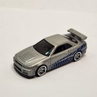 Hot Wheels Nissan Skyline GT-R R34 2009 #HW-696