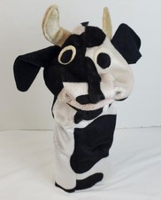 Baby Einstein Vintage Betsy / Cud Cow Hand Puppet Kids II Inc Pre Disney - GUC