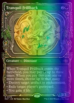 MTG Tranquil Frillback (74/230) March of the Machine The Aftermath LP FOIL