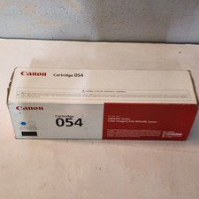 Canon 054 Cyan Toner Cartridge 3023C001 Genuine New Sealed Free Ship