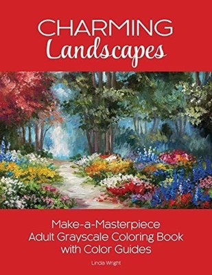 Charming Landscapes: Make-A-Masterpiece Adult Buch LINDALOO ENTERPRISES