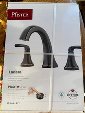 Pfister LF-049-PDYY Pasadena 2-Handle 8" Widespread Bathroom Faucet W/Push Seal