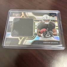 2025 Panini Select Jumbo Rookie Swatch Ashton Jeanty #JRSW-AJY /149 Raiders