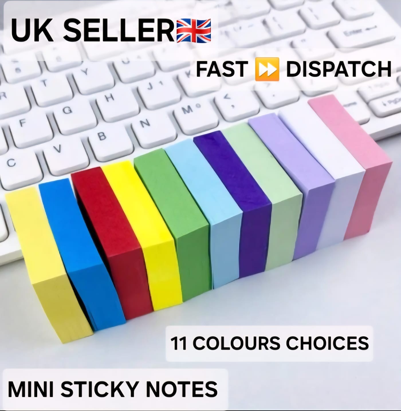 Posty Notes Ebay 5 PCs Mini Sticky Notes - Colorful Memo Pads Small Notepads for Office ...