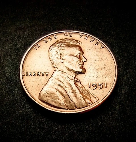 1951  Lincoln Wheat 1¢ Cent  RARE   VERY GOOD Vintage Condition  FREE SHIPPING