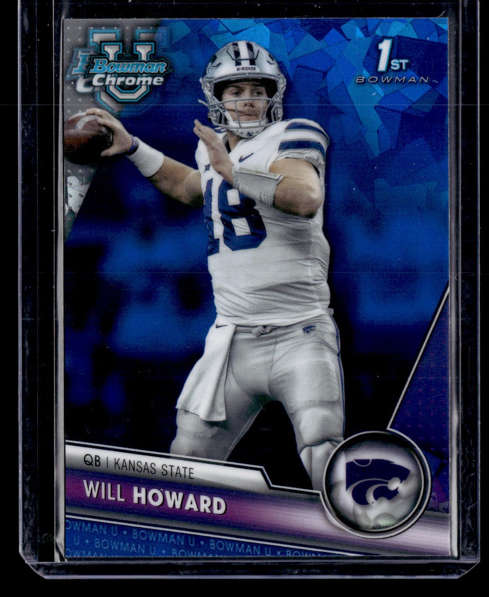 2023 Bowman University Chrome Sapphire Edition #93 Will Howard