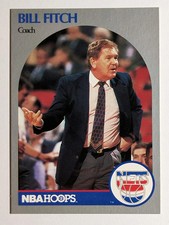 1990-91 Hoops #321 Bill Fitch CO