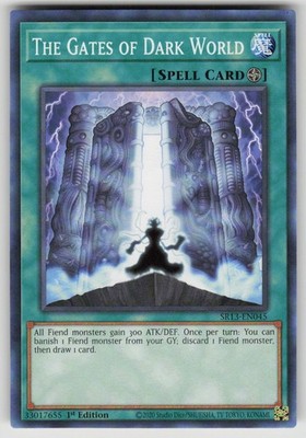 The Gates of . SR13-EN045 Structure Deck: . Yu-Gi-Oh 1st Edition NM