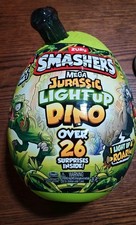 ZURU Smashers Mega Jurassic Light-Up Dino Egg. 26 Surprises Inside.