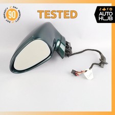 10-13 Porsche Panamera 970 Left Side Rear View Door Mirror Green Oem 99k