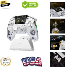 Interactive Screen Wireless Gaming Controller for PC/Switch/Switch 2/iOS/Andr...