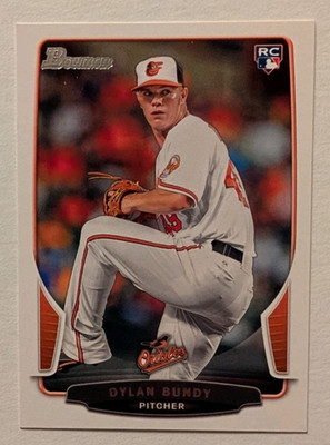 2013 Dylan Bundy Bowman Rookie Card # 39