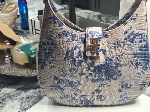 Brahmin Melbourne Collection Songbird Fallon Hobo Shoulder Bag - Picture 3 of 8