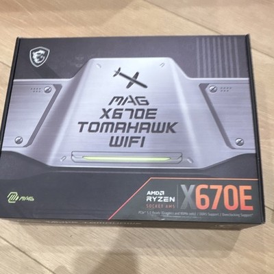 MSI MAG X670E TOMAHAWK WIFI ATX Motherboard Socket AM5 DDR5 HDMI Gaming