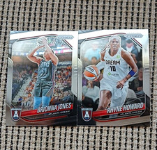 Panini 2021 Prizm WNBA Atlanta Dream 2-Card Lot Brionna Jones Rhyne Howard