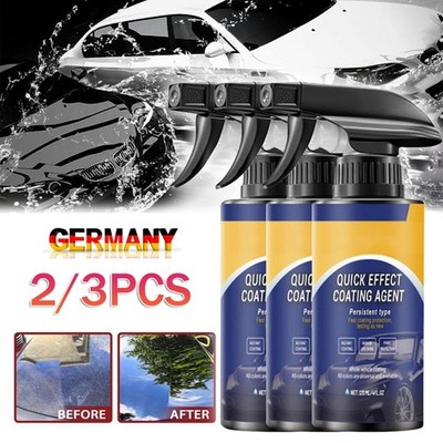 2/3PCS Auto Nano Beschichtung Spray 3in1 Keramik Versiegelung Kratzer Entferner