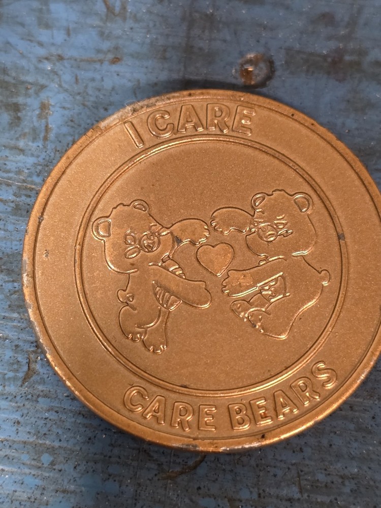 Care Bears I Care Metal Collector Coin Token - Show You Care Loudly