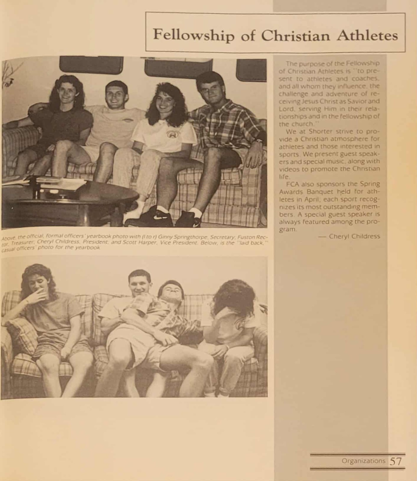 1991  Argo Yearbook SHORTER COLLEGE Rome, Georgia