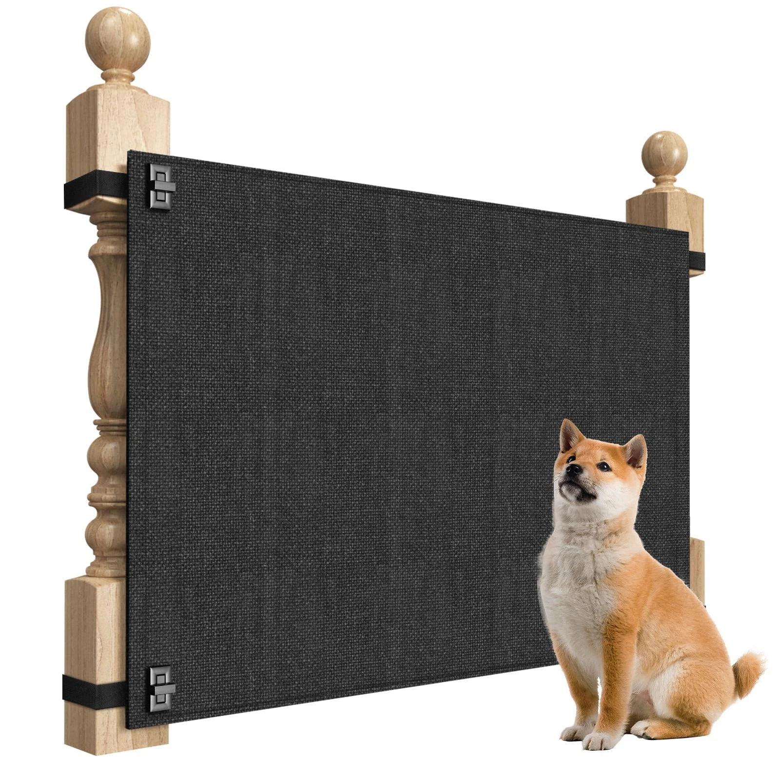 Baby Fabric Gate for Stairs Banisters - Dog and Pet Safety Barrier Gates for ...
Opens in a new wind