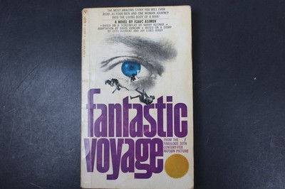 Fantastic Voyage Isaac Asimov 1966 2nd Printing Movie Tie-in Sci-Fi Bantam Books
