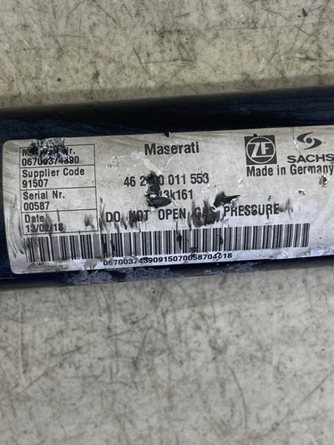 2017-2022 MASERATI LEVANTE REAR RIGHT ACTIVE SUSPENSION SHOCK ABSORBER OEM - Picture 9 of 17
