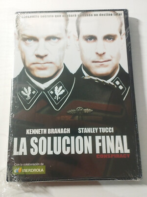 La Solution Finale Kenneth Branagh STANLEY Tucci - DVD Spanish English Reg 2 Neu