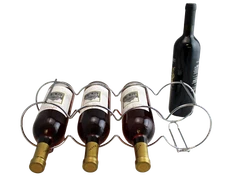 Stackable Table Top Wine Rack Each Holds 7 Bottles Storage Table Top Standing