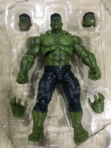 Avengers Infinity War Hulk action figure modello bambola collezione scatola giocattolo KO. - Foto 3 di 9