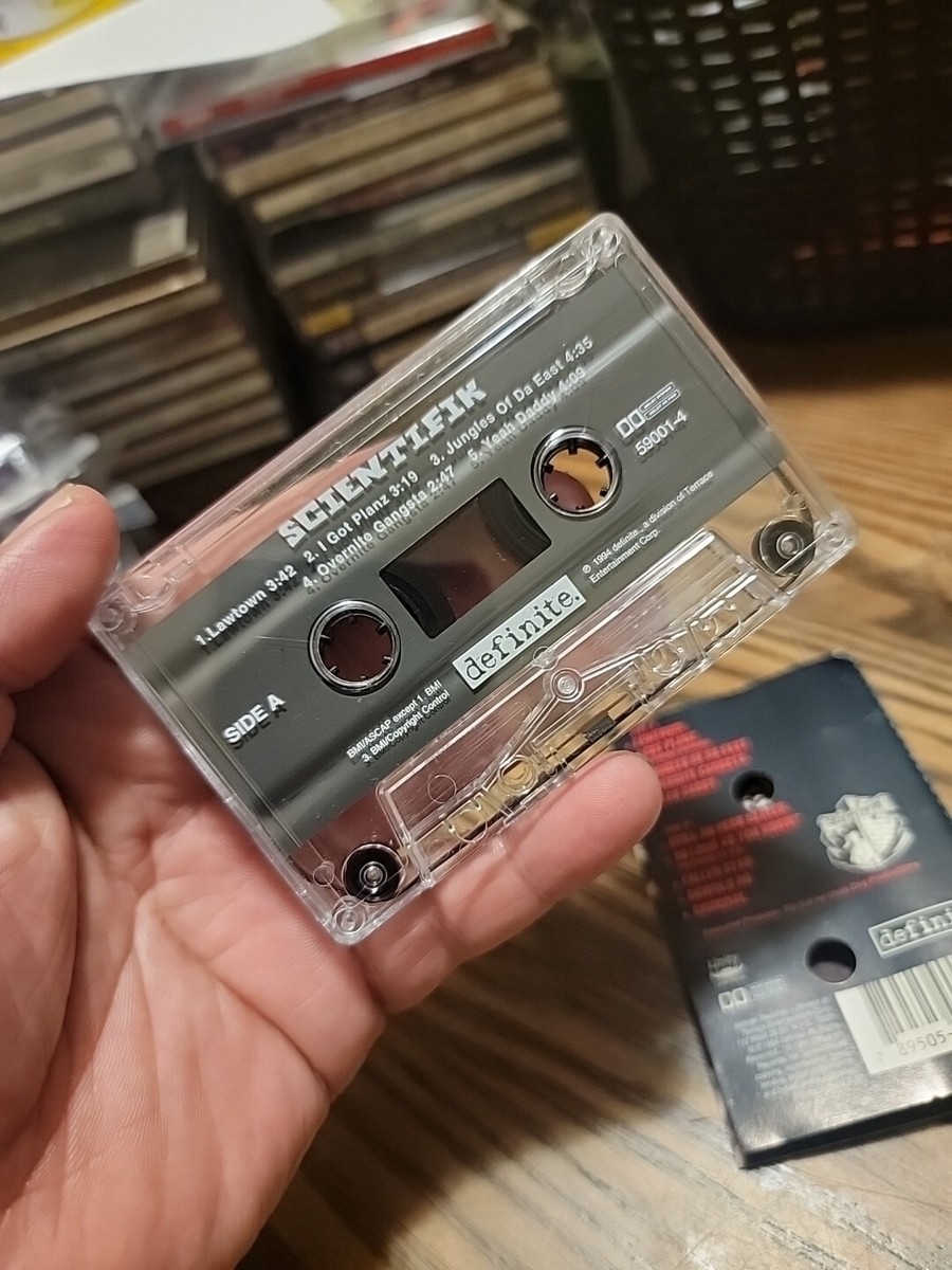 Criminal By Scientifik (Definite Records 1994 Cassette Tape