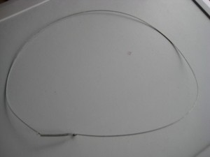 Indesit IWE8123 Waschmaschine Türdichtung Frontsicherung Metallband