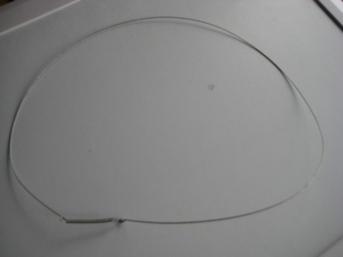 Indesit IWE8123 Waschmaschine Türdichtung Frontsicherung Metallband